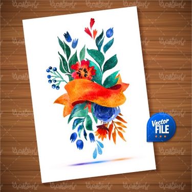 وکتور دسته گل