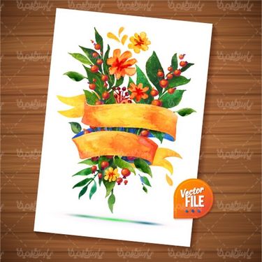 وکتور دسته گل