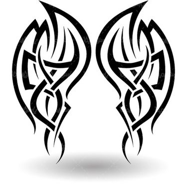 وکتور طرح تتو