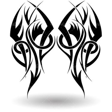 وکتور طرح تتو