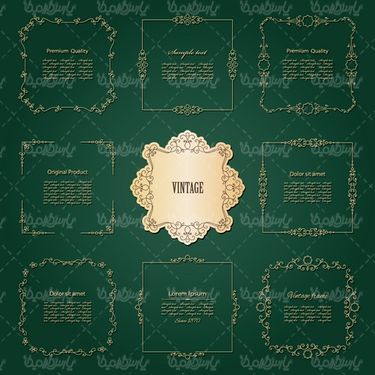 وکتور فریم گل