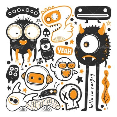 وکتور هیولا