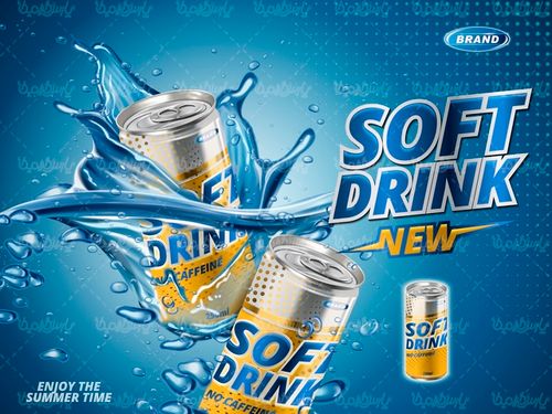 وکتور قوطی آب میوه