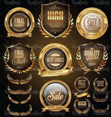 وکتور عناصر طراحی