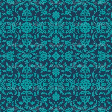 وکتور پترن گل و بوته