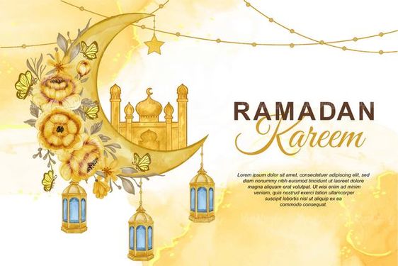 وکتور ماه رمضان