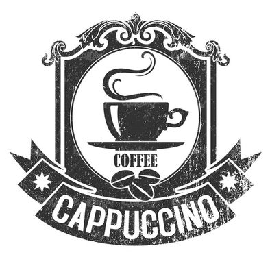 وکتور لیبل قهوه