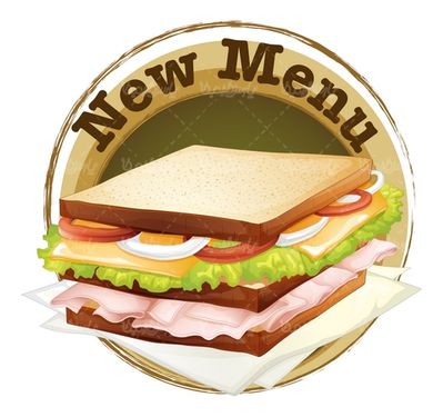 وکتور لیبل ساندیچ