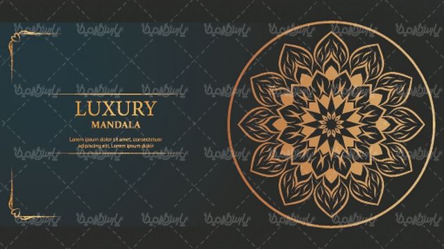 وکتور حاشیه گل