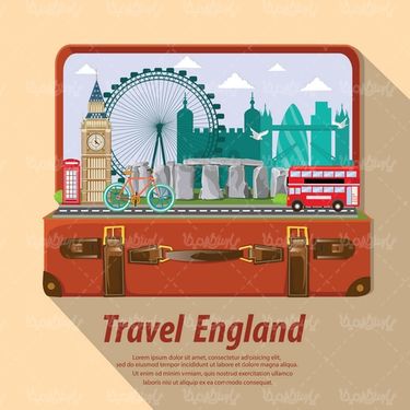 وکتور جاذبه های گردشگری