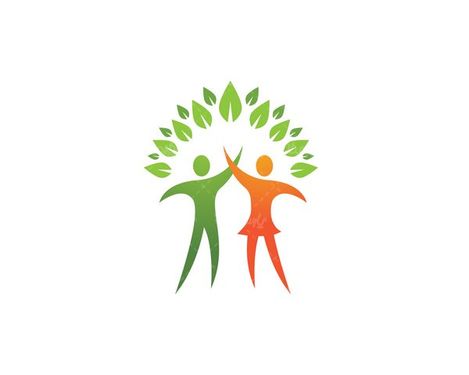 وکتور لوگو زن و مرد