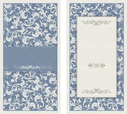 Flower border vector