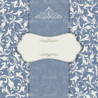 Flower border vector