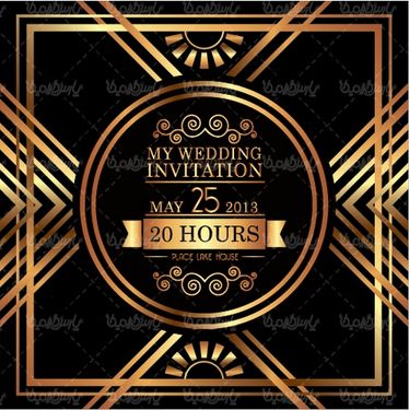 وکتور فریم طلایی