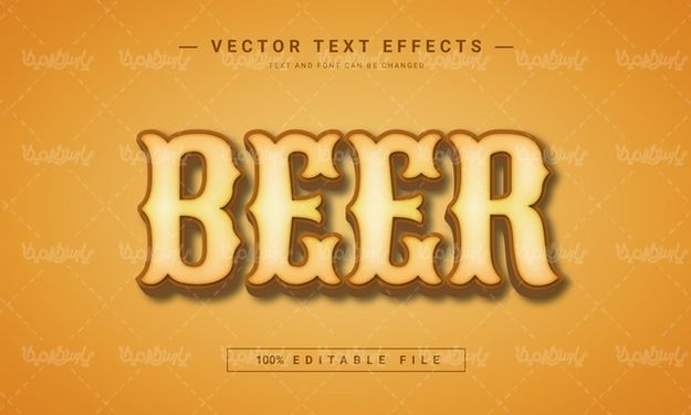 Latin text vector effect
