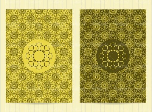 وکتور پس زمینه گل و بوته