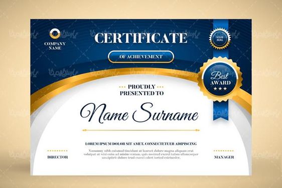 وکتور گواهینامه