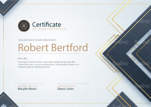 وکتور گواهینامه