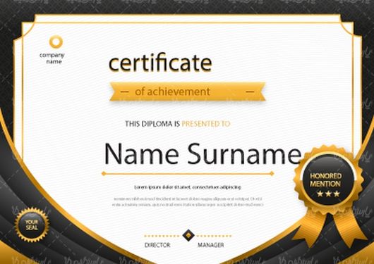 وکتور گواهینامه