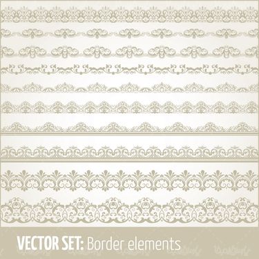 وکتور حاشیه گل