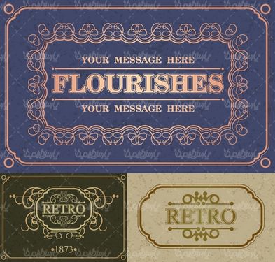 وکتور فریم گل