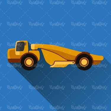وکتور ماشین آلات راهسازی