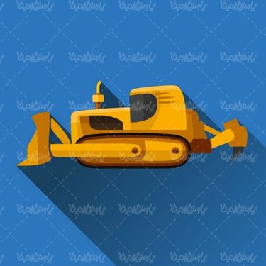 وکتور ماشین آلات سنگین