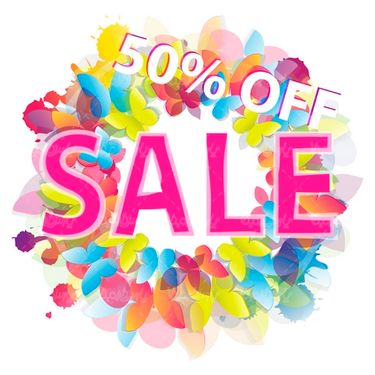 وکتور برچسب فروش