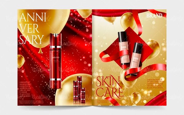 وکتور لوازم آرایشی