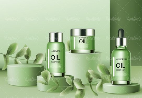 وکتور بسته بندی لوازم آرایشی