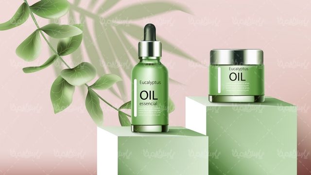 وکتور بسته بندی لوازم آرایشی