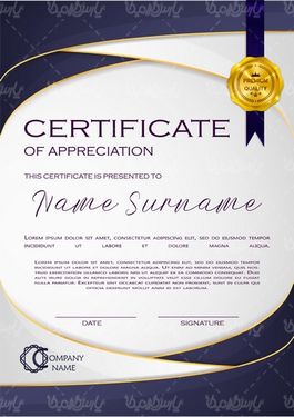 وکتور لیبل طلایی