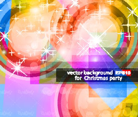Vector background light effect