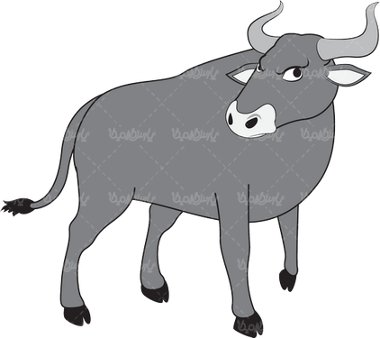 Vector cow