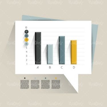 وکتور نمودار سه بعدی