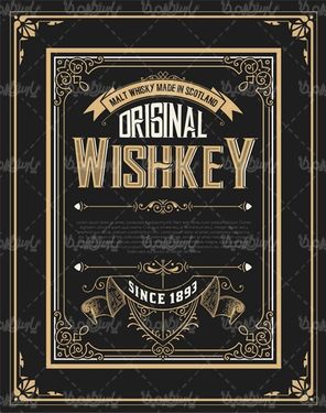 وکتور حاشیه گل بوته