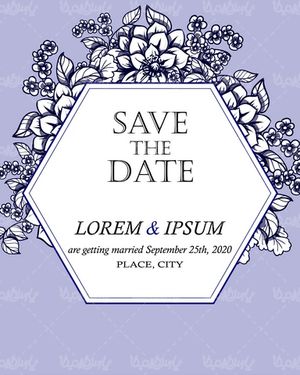 وکتور فریم گل