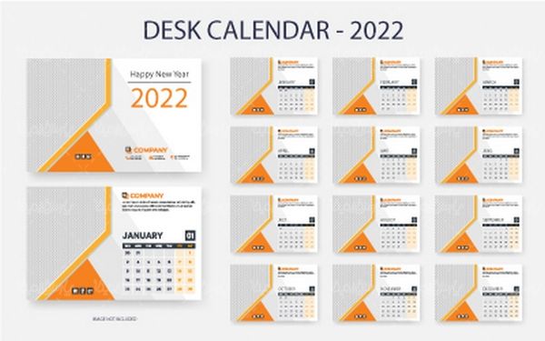 وکتور تقویم