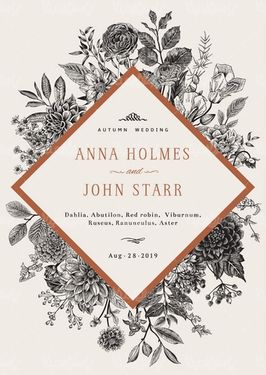 وکتور فریم گل