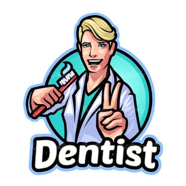 وکتور لوگو دندان پزشکی