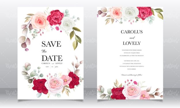 وکتور فریم گل