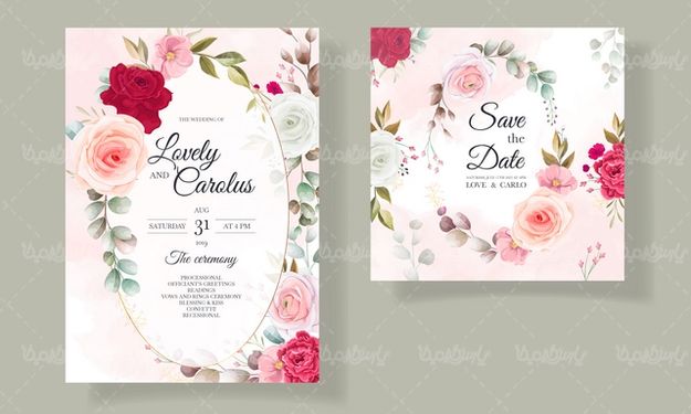 وکتور فریم گل