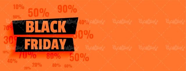 Black Friday vector label
