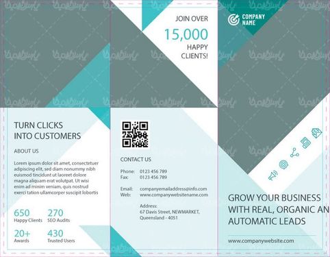 وکتور بروشور