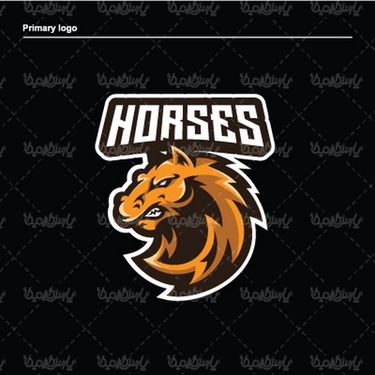 وکتور لوگو اسب