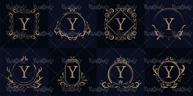 وکتور لوگو حروف لاتین