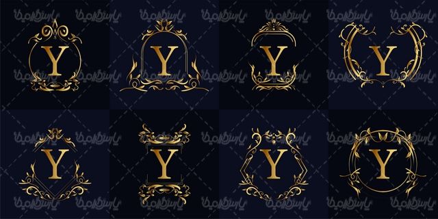 وکتور لوگو حروف لاتین