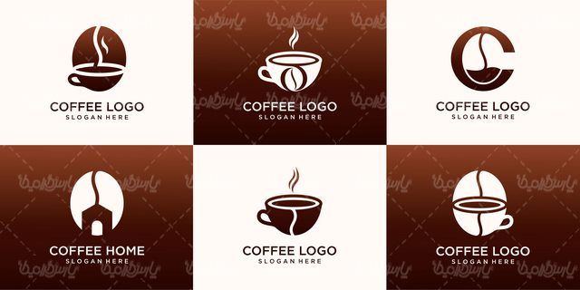 وکتور لوگو قهوه
