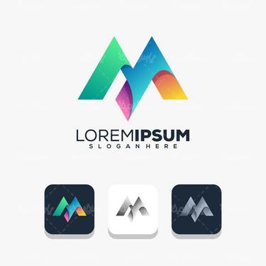 وکتور لوگو حروف لاتین