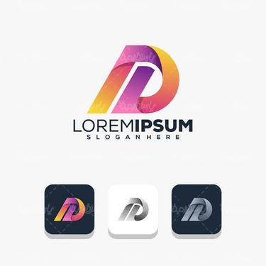 وکتور لوگو حروف لاتین